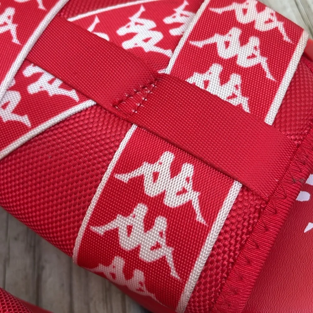 Kappa 222 Banda Mitel 1 Unisex Slides – Red/White